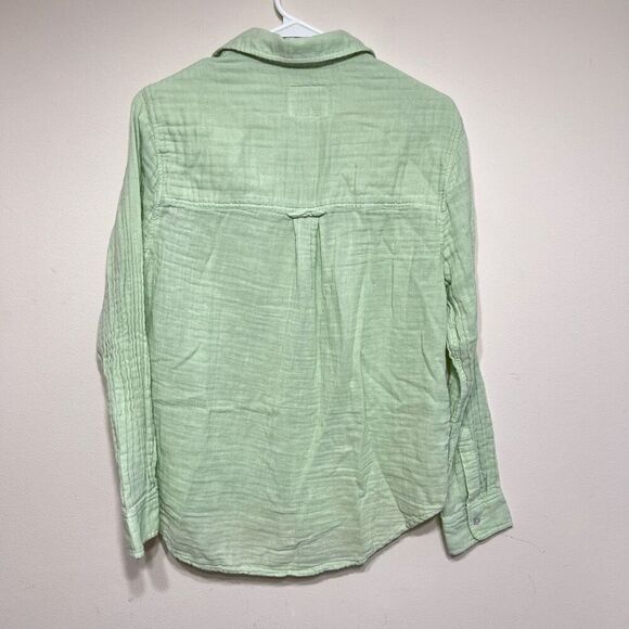 Rails x Revolve Ellis Gauze Mint Green Button Down Small Women - Picture 7 of 10